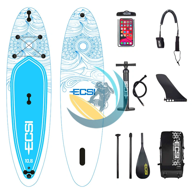 Надувной SUP борд Ecsi Master Calm Tattoo 10'8