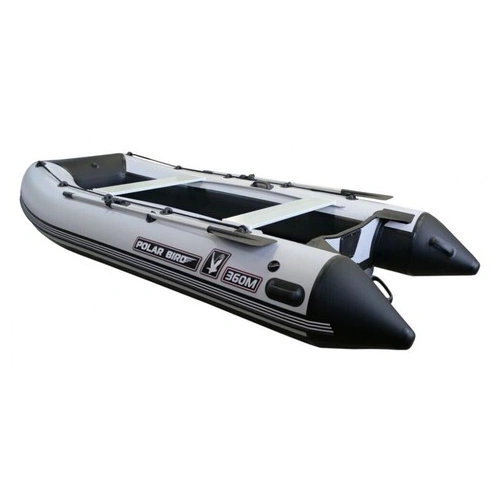 Лодка ПВХ POLAR BIRD PB-385M-nd Merlin (Кречет) + 2х-тактный лодочный мотор MARINE ROCKET MR25FFES 2583685