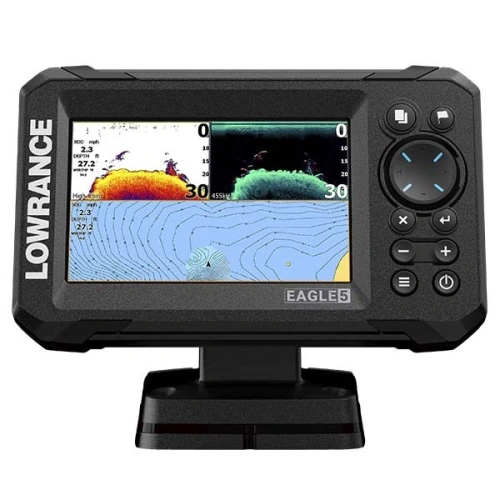 Lowrance Eagle 5 с датчиком SplitShot HD