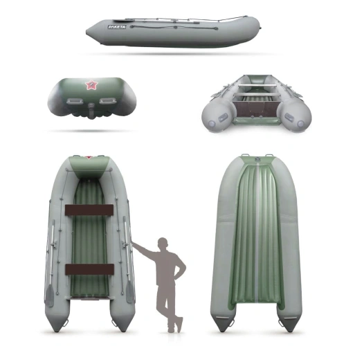 Лодка ПВХ РАКЕТА РК-380 Mehler