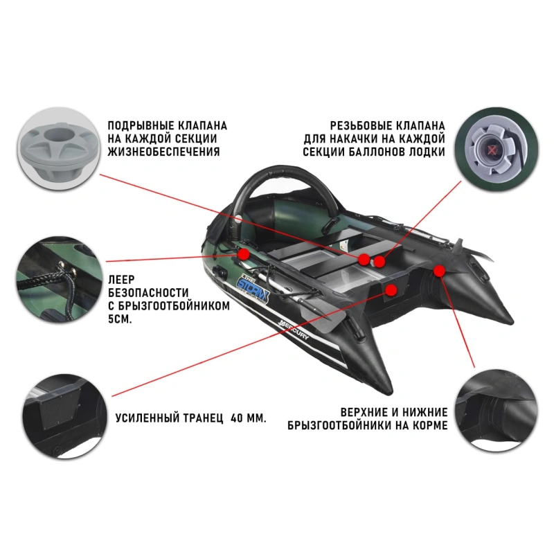 Лодка ПВХ STORMLINE Adventure Extra 310 (2024)