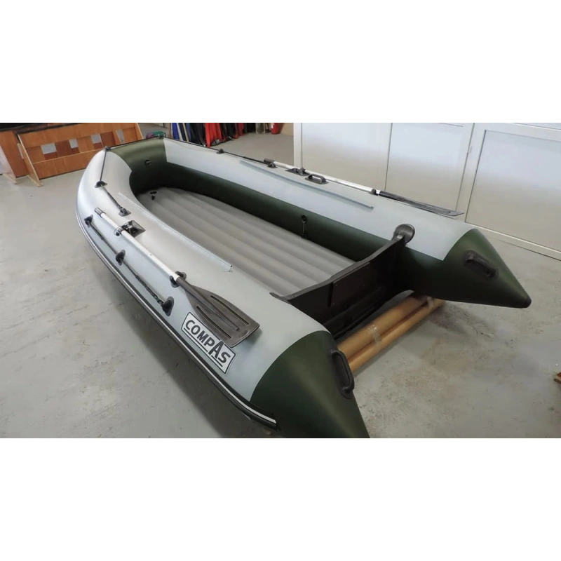 Лодка ПВХ COMPAS 380S + 2х-тактный лодочный мотор HDX T 30 FWS 2584077