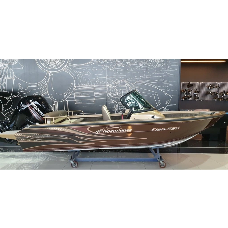 Катер-лодка алюминиевая NORTHSILVER 520 Fish 2590805