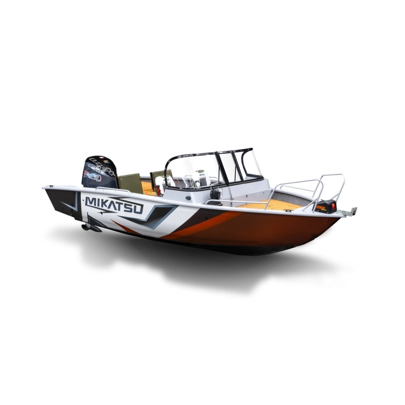 Комплект Алюминиевая лодка (катер) Mikatsu (Микатсу) 570 (Z43) Sport + мотор Yamaha F115BETL
