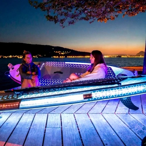 SUP доска Aqua Marina Glow 10'4 с подсветкой