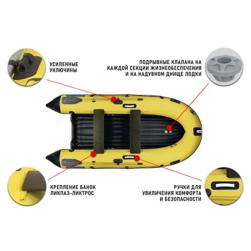 Лодка ПВХ STORMLINE Air Trimaran 340 8228