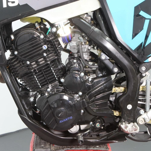 Мотоцикл кроссовый эндуро AVANTIS 250 Carb Exclusive (CB250-F/172FMM Design HS черный) ARS 2575003
