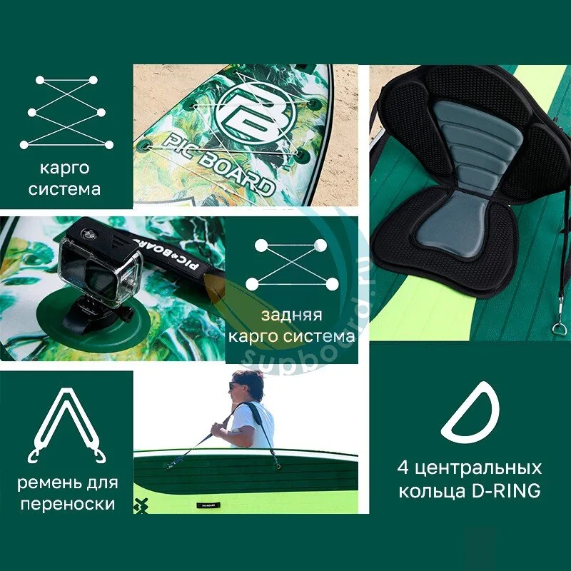 Pic-Board-Fantasy-Green-11.6-крепления